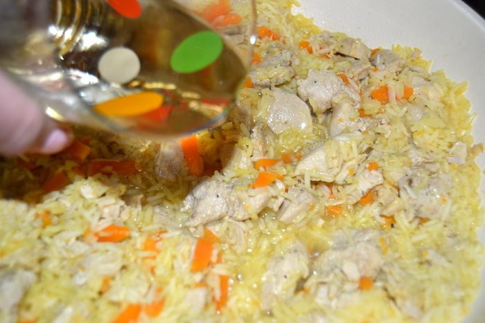 Ризотто с тыквой и индейкой
