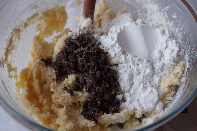 Лавандовое печенье 