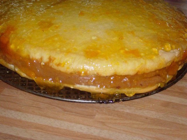 Торт с кофейно-масляным кремом