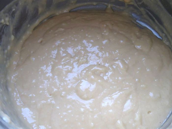 Пирог из заварного теста с яблоками 