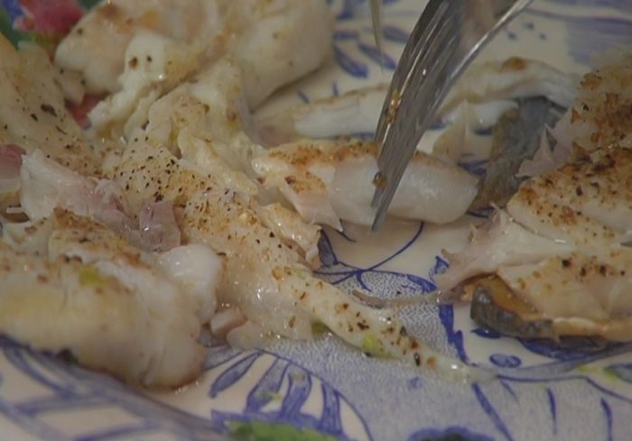 Такос с рыбой и грейпфрутовым соусом 