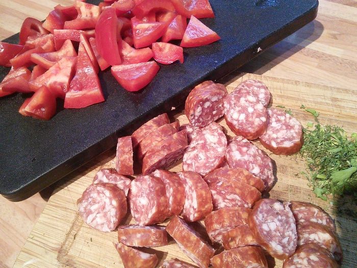 Паэлья с кроликом