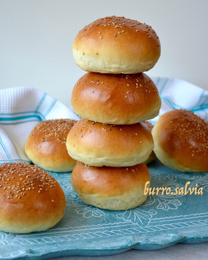 Домашние булочки для гамбургеров (Homemade Hamburger Buns)
