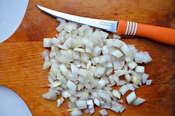 Пармантье из баранины с тыквой и сливами