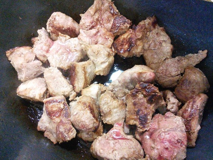 Жаркое с овощами и тыквой 
