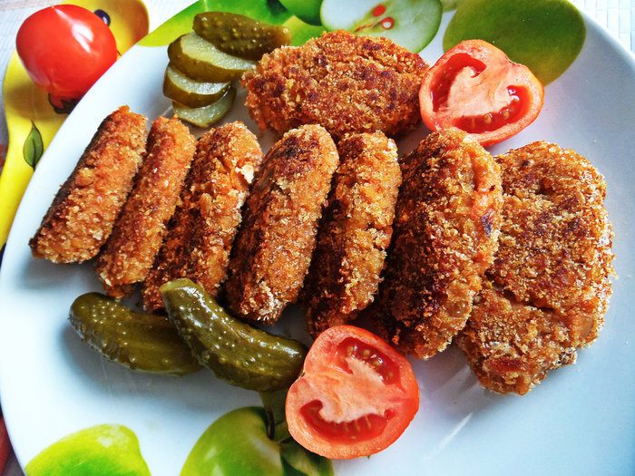 Чечевичные котлетки