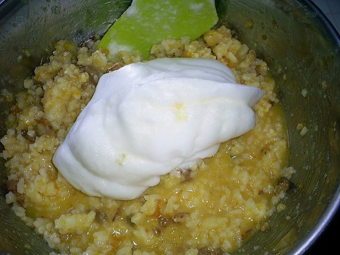 Нежная рисовая запеканка