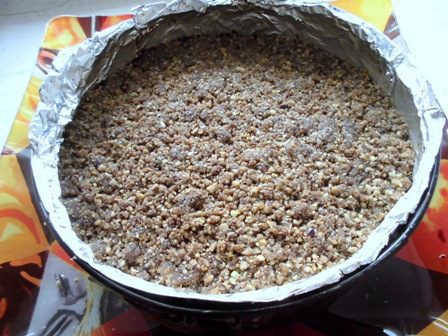 Шоколадный торт с бананами