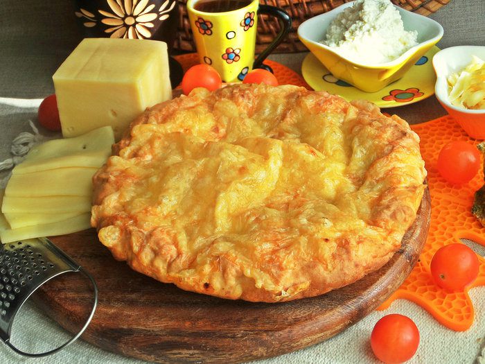 Сырная лепешка