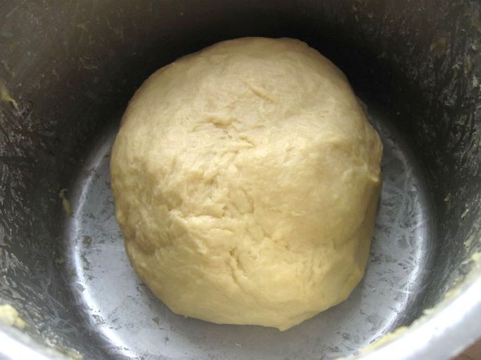 Пирог из заварного теста с яблоками 