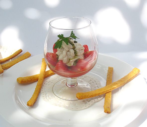 Томатный тирамису