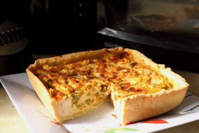 Тарт с курицей