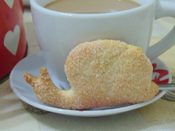 Печенье из песочно-дрожжевого теста