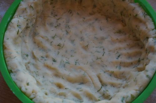 Картофельная запеканка с грибами и брокколи