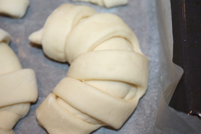 Круассаны с кремом патисьер (Patissiere)