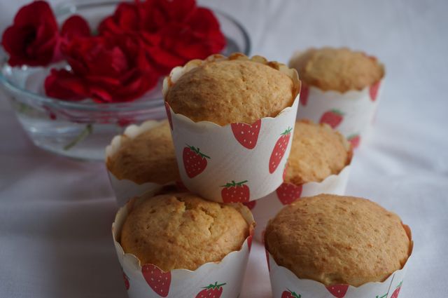 Творожные кексы со сгущенкой