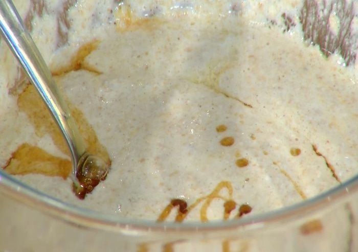 Яблочные маффины на кефире с орехами и отрубями 
