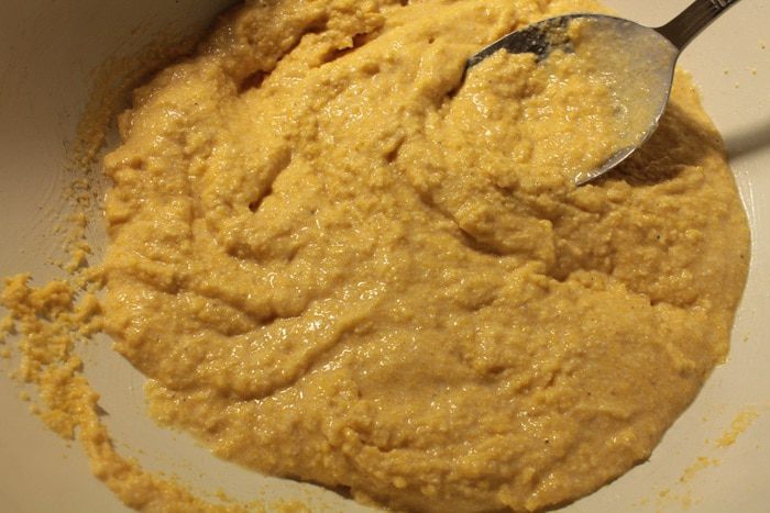 Творожные кексы с кукурузной мукой