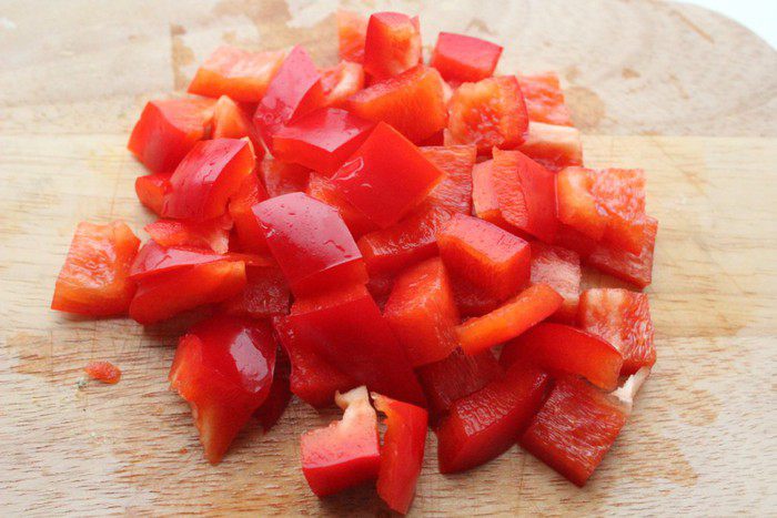 Тальятелле с гуляшом из индейки