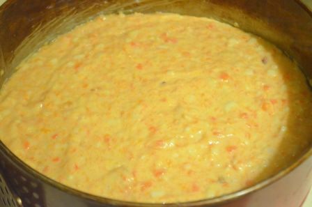 Морковно-яблочный пирог