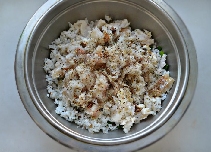 Рыбный заливной пирог