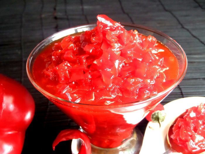 Конфитюр из перцев (Confiture de piment d,espelette)