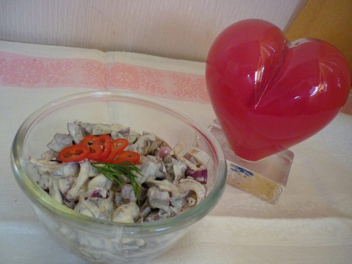 Салат &amp;quot;Сердечный&amp;quot;