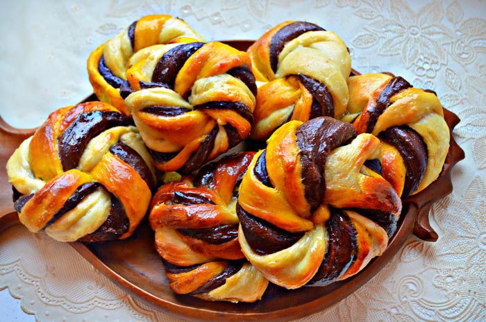 Разноцветные булочки «Веселая карусель»