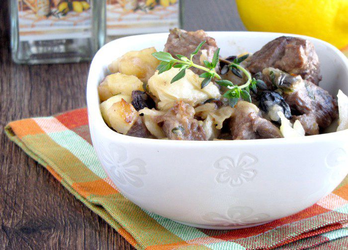 Баранина по-сицилийски