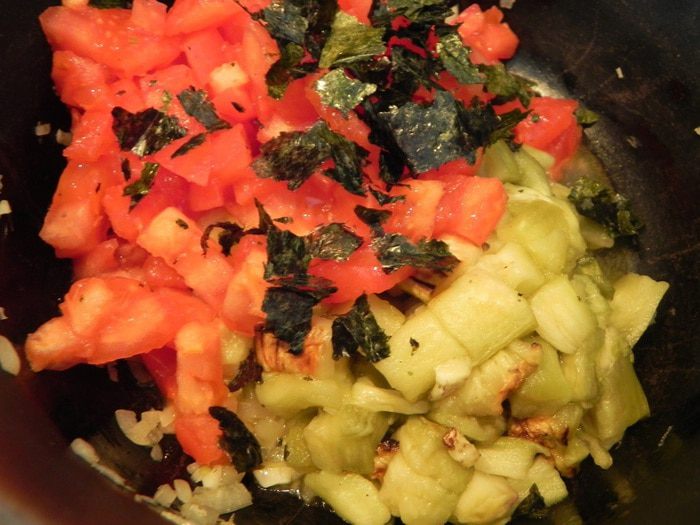 &amp;quot;Наполеон&amp;quot; из баклажанов с нори