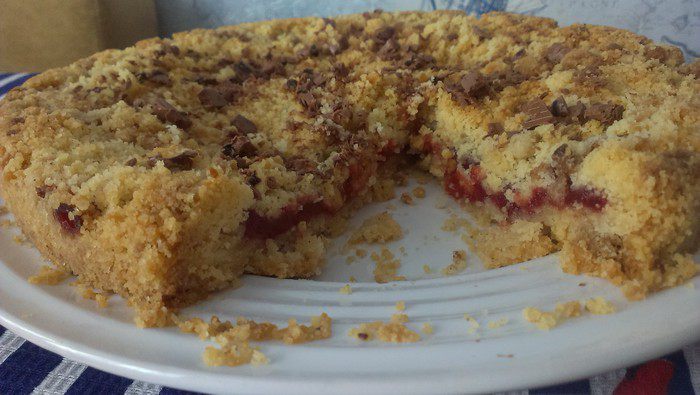 Пирог из песочной крошки