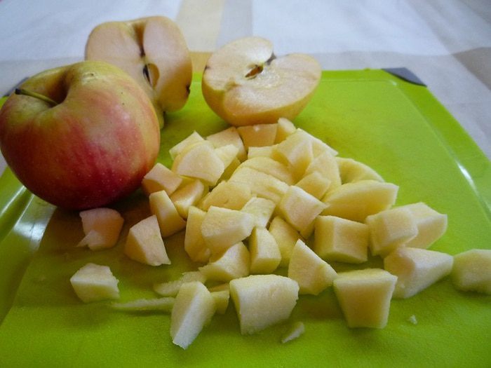 Крем-суп из тыквы с яблоками