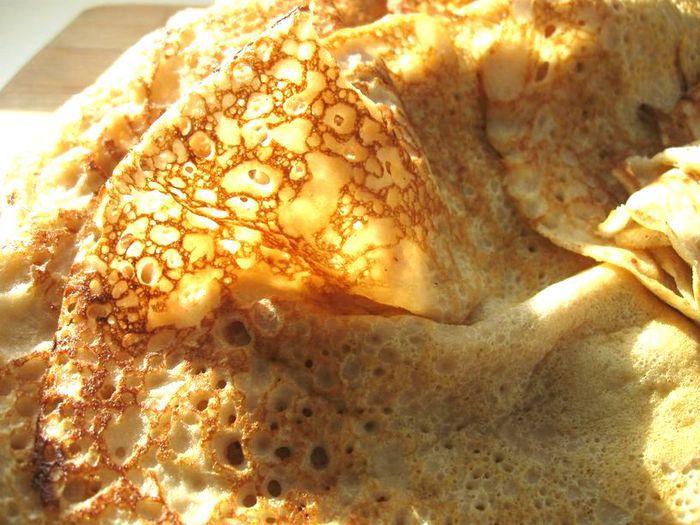 С Масленицей! Блины гречнево-пшеничные  