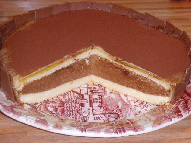 Торт с кофейно-масляным кремом