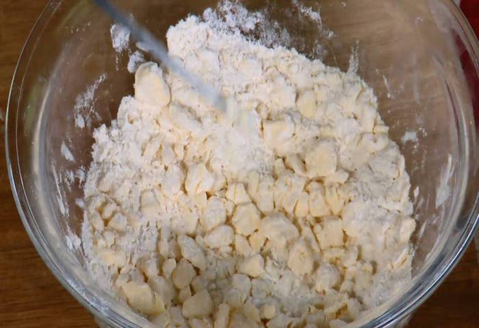 Рассыпчатый лимонный пирог 