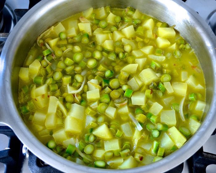 Крем-суп из спаржи