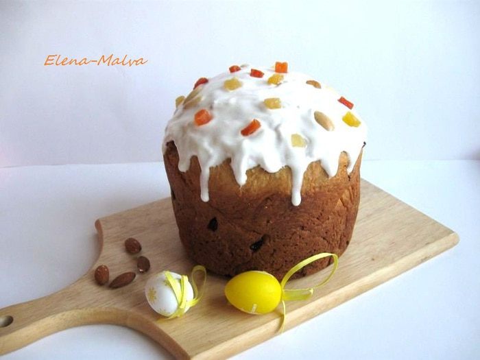 Пасхальный монастырский кулич от Матушки 