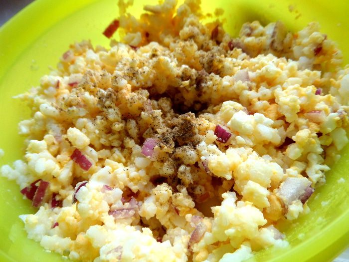 Блинные роллы с рыбкой