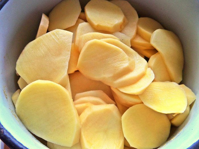 Картофельная запеканка с курицей