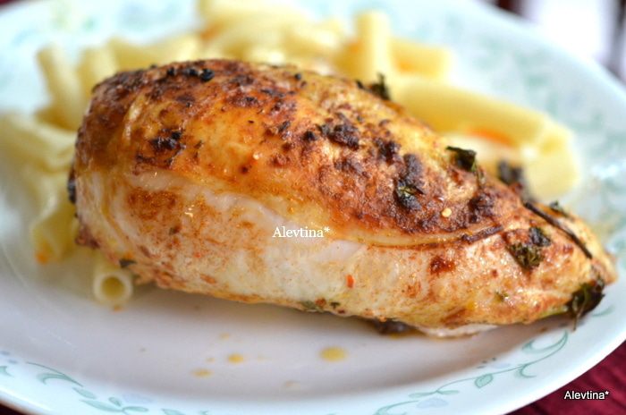 Куриные грудки под соусом пири-пири