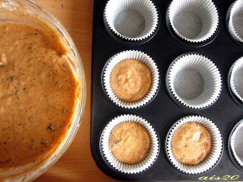 Абрикосовые маффины с шоколадными каплями