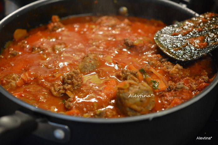 Мясной соус по-итальянски