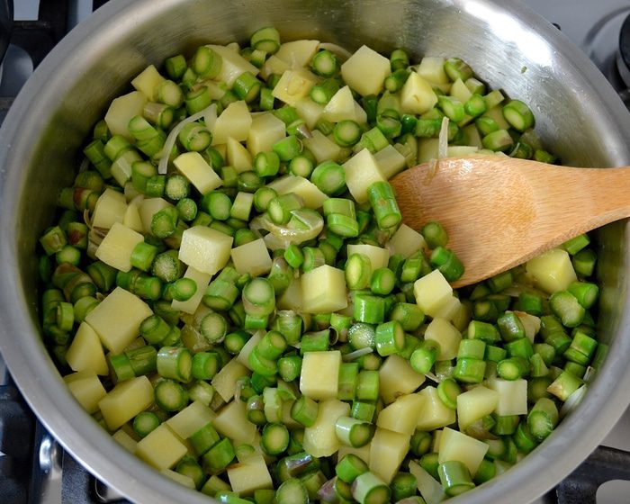 Крем-суп из спаржи