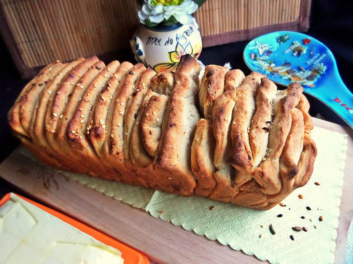 Итальянский хлеб «Гармошка»