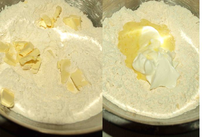  Пирог с курицей и картофелем