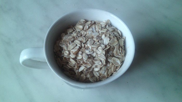 Овсяная каша с курагой