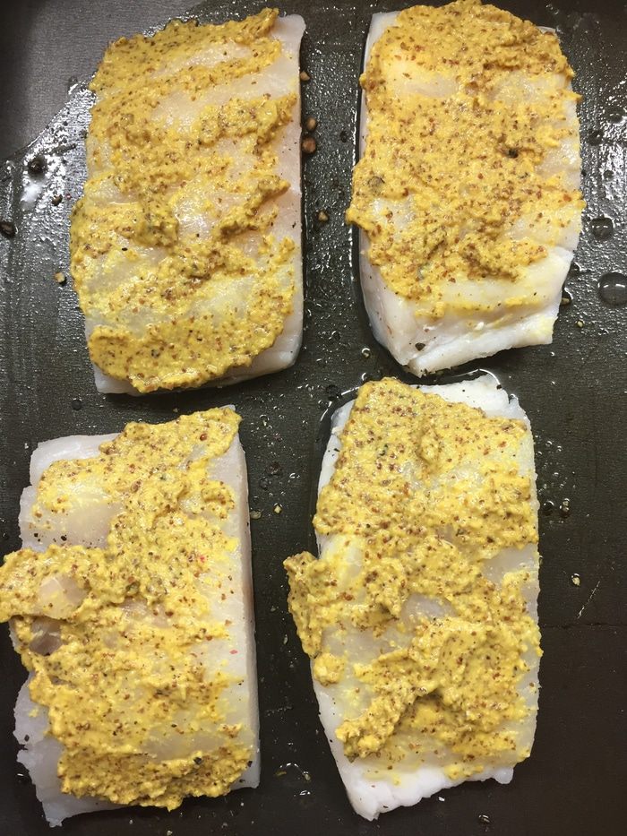 Моментальная треска в хрустящем «пальто»