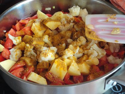 Овощная корма (Vegetable Korma)