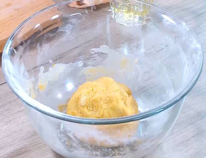 Лимонное печенье «Солнышко» с кукурузной мукой 