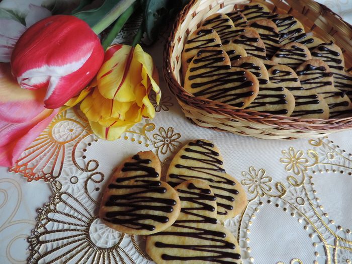 Изысканное песочное печенье